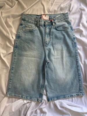 Light Blue Baggy Jorts