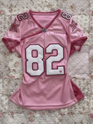 “Pink Fitted Jersey”
