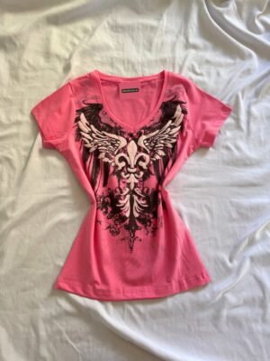 Pink Fitted Top