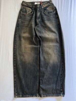 Vintage Wash Baggy Jeans